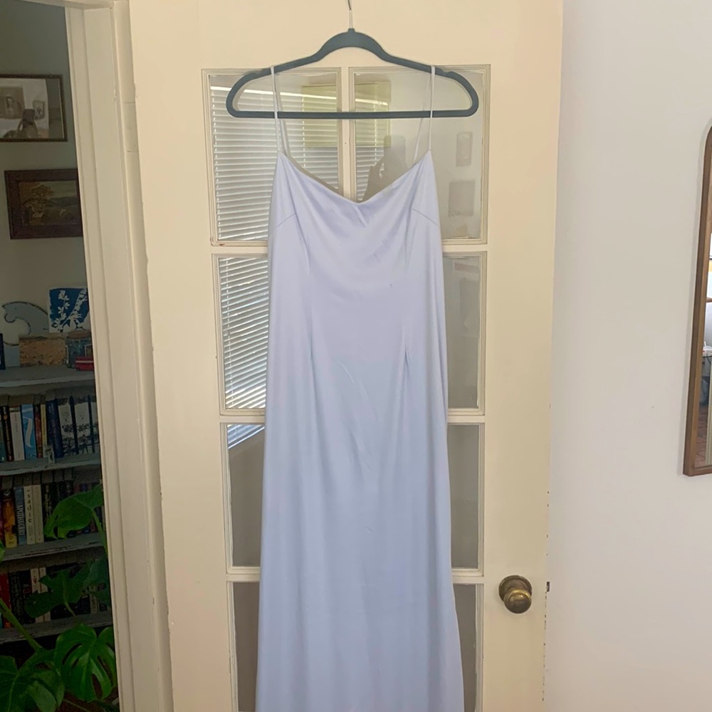 Theia wedding slip dress size M